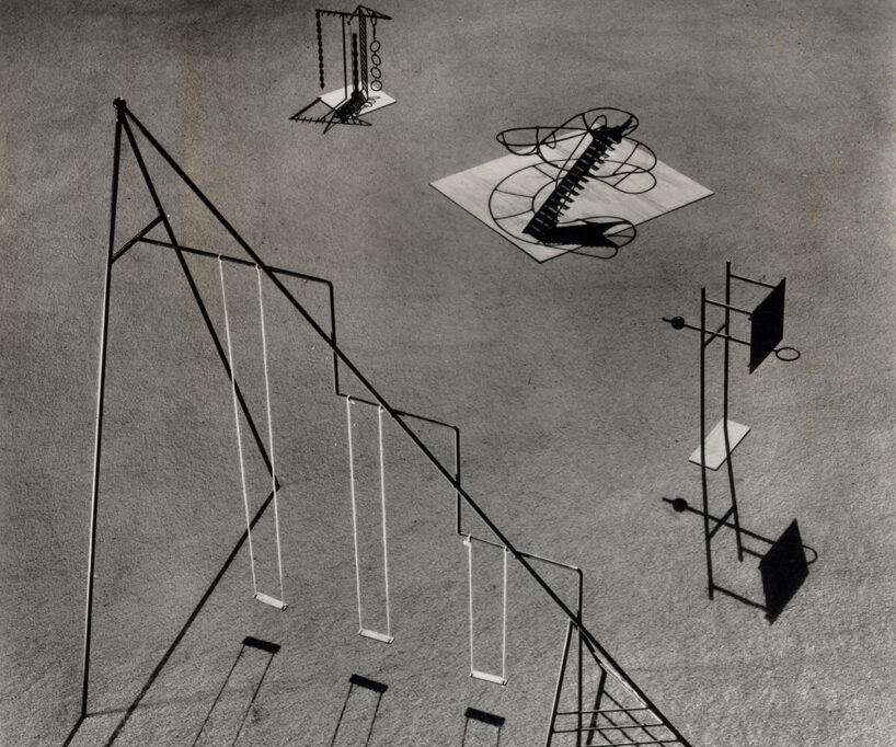Isamu Noguchi, Play Equipment maquettes, 1940. photo: F.S. Lincoln The Noguchi Museum Archives