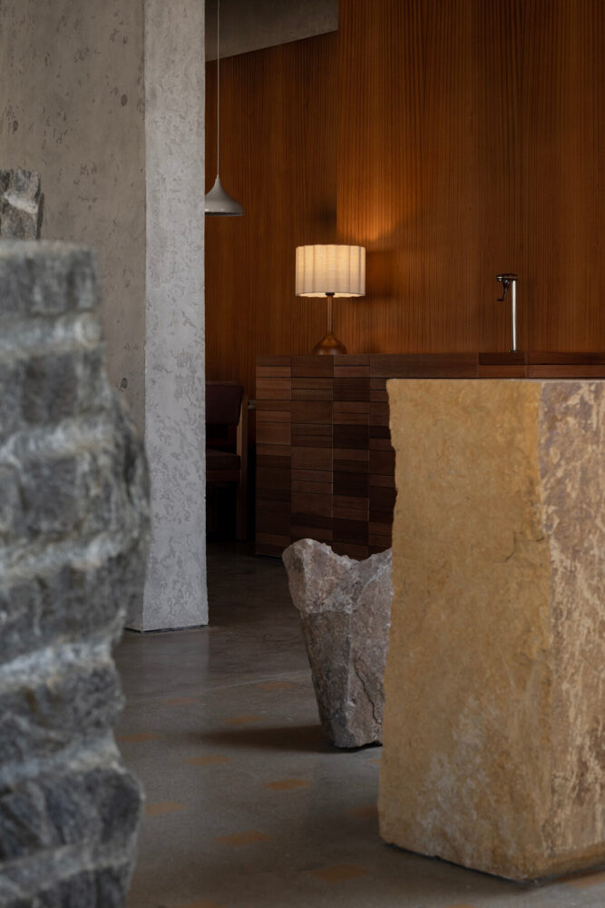 pieces of rock (close up)