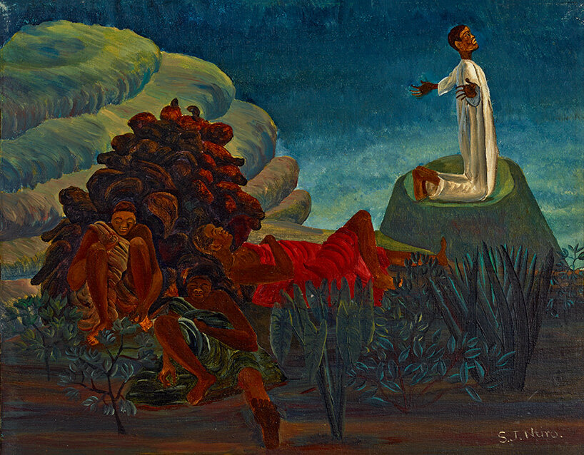 Sam Ntiro Agony in the Garden (1950)