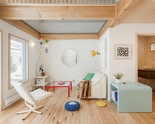 teedah hammer rethinks a rural quonset to design a light-filled cabin in quebec