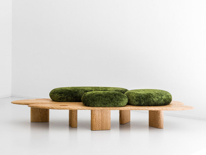 Ferréol Babin, Forest Bench, 2025, image © Friedman Benda