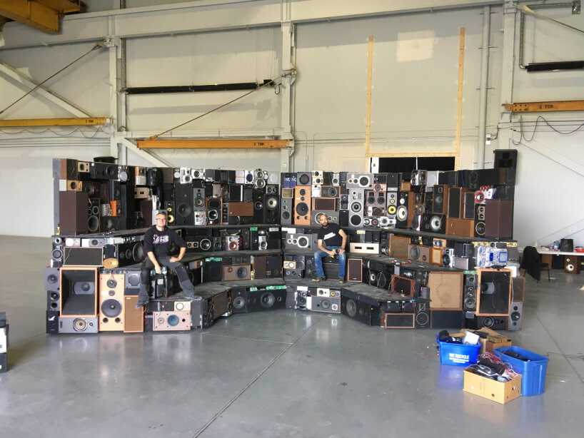 making of the Arena for the CAFKA festival in Kitchener, Canada