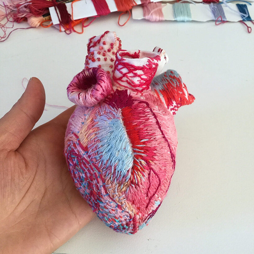 ema shin embroidered hearts