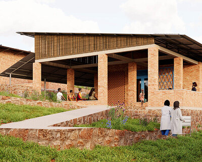 kéré architecture shapes clinic across hillside in burundi to expand rural healthcare access