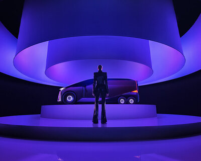 artists reimagine LEXUS LS Concept to explore how mobility shapes individual lifestyles