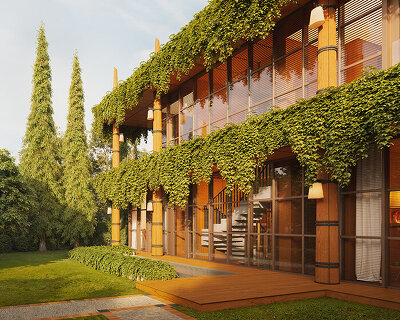 philippe starck plans nhà estate as a coastal village of breezy villas in vietnam