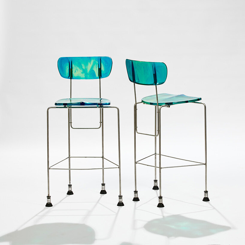 Gaetano Pesce, Broadway high chairs, 1994, from TBWA\CHIAT\DAY headquarters, New York, image © Alexis Narodetzky