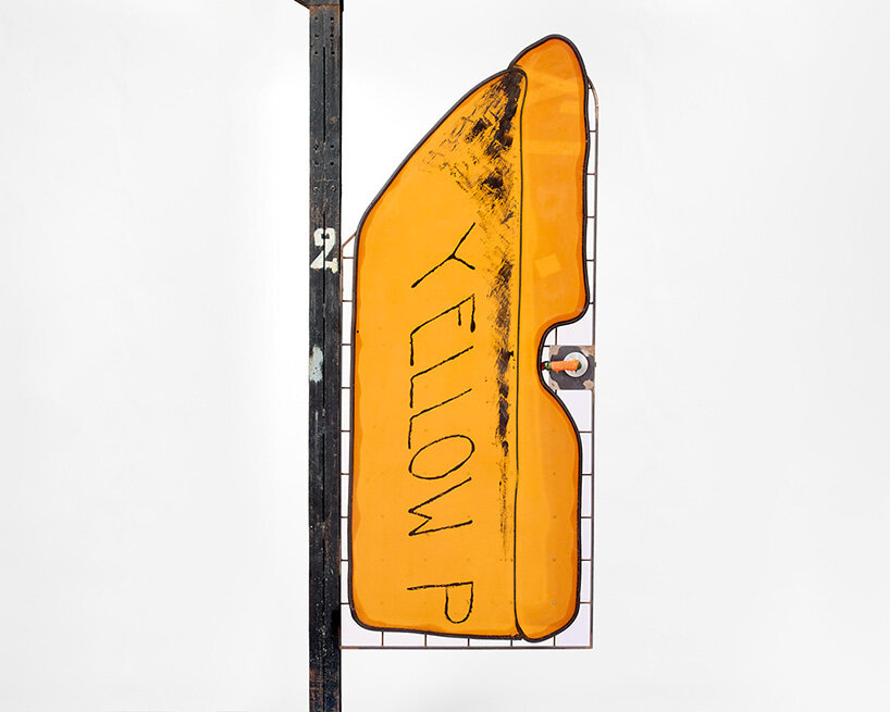 Gaetano Pesce, Yellow P Door, 1994, from TBWA\CHIAT\DAY headquarters, New York, image © Alexis Narodetzky