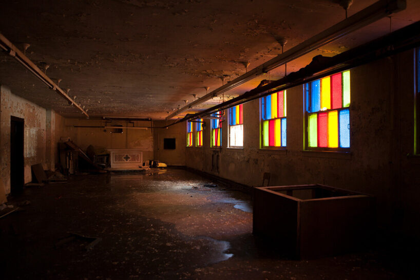 interior view of St Laurence School, now The Land School. photo © Adam Touhey