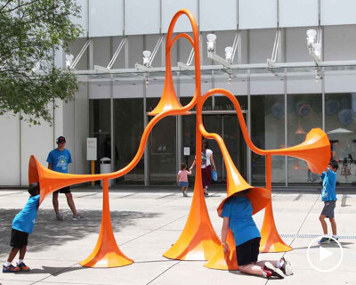 how yuri suzuki builds social architecture through sound sculptures and playful interaction