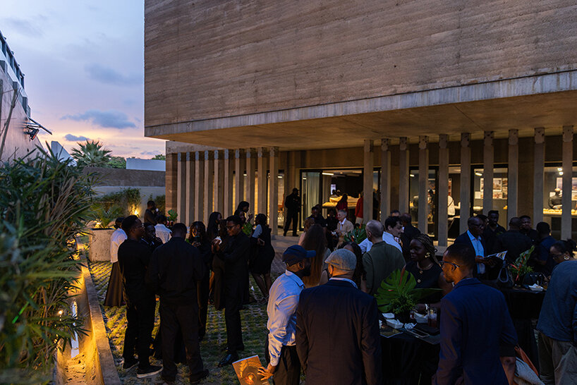 opening event in the garden
