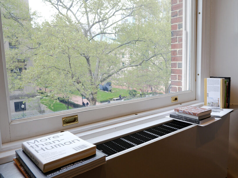 Andrés Jaque's office at Columbia University, New York. image © designboom