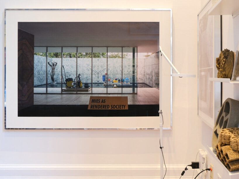 Andrés Jaque's office at Columbia University, New York. image © designboom