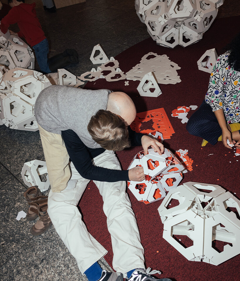 the opening of the WDC Hub with Collective Paper Aesthetics at the Museum Angewandte Kunst in January, 2026