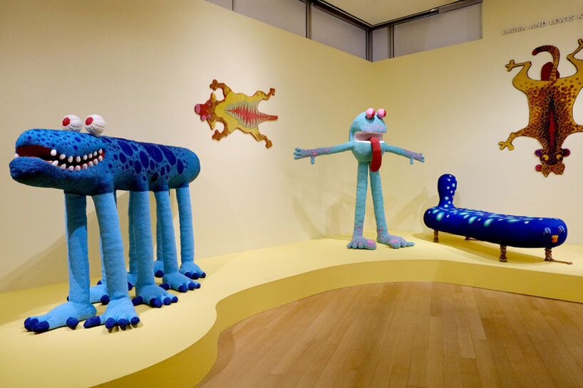 Uncanny Valley, Haas Brothers, exhibition view. image © designboom