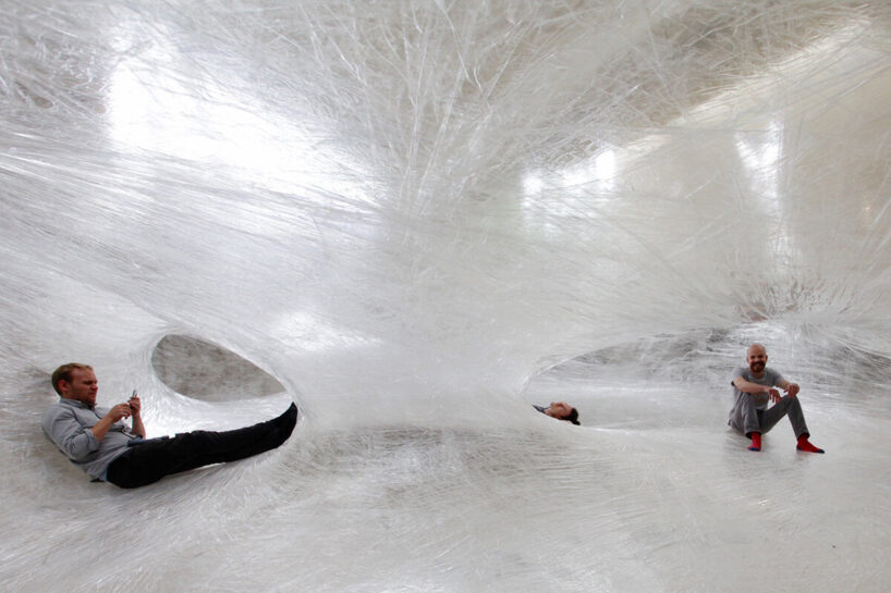 Tape Des Moines, Des Moines Art Centre, I. M. Pei Building, USA, 2017. image © Numen / For Use