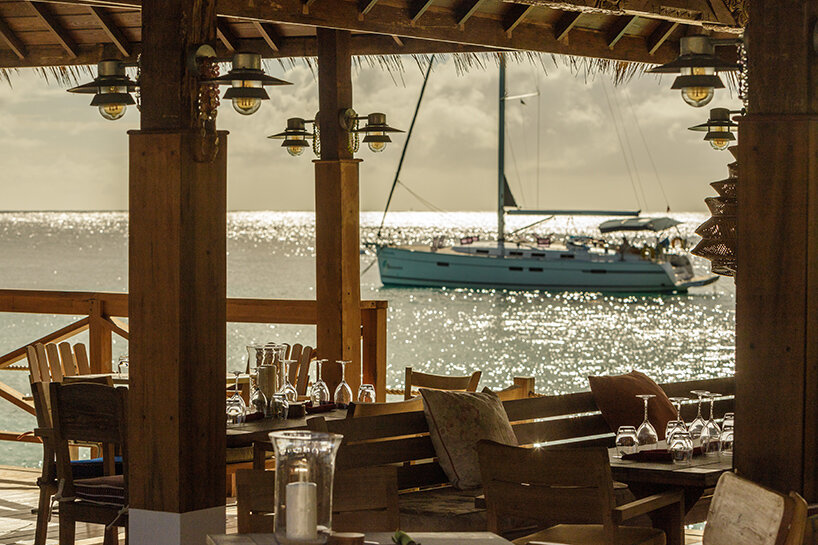 Basil's Bar, Philippe Starck, Mustique Island, 2019. image courtesy Philippe Starck