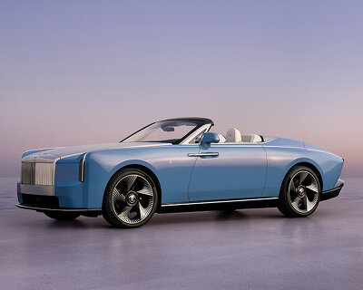 rolls-royce channels streamline moderne with 'project nightingale' electric concept