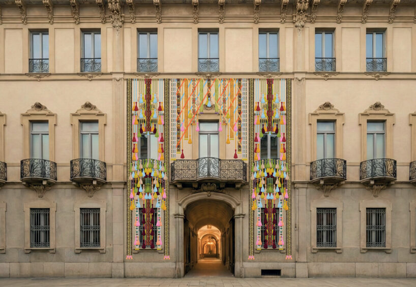 Bringing the Inside Out, When Apricots Blossom, Ethan Laura Wood, with Lyudmila Yusupova, Altinay Naubetova, Bibisara Kunnazarova, Milan Design Week 2026, image © ACDF