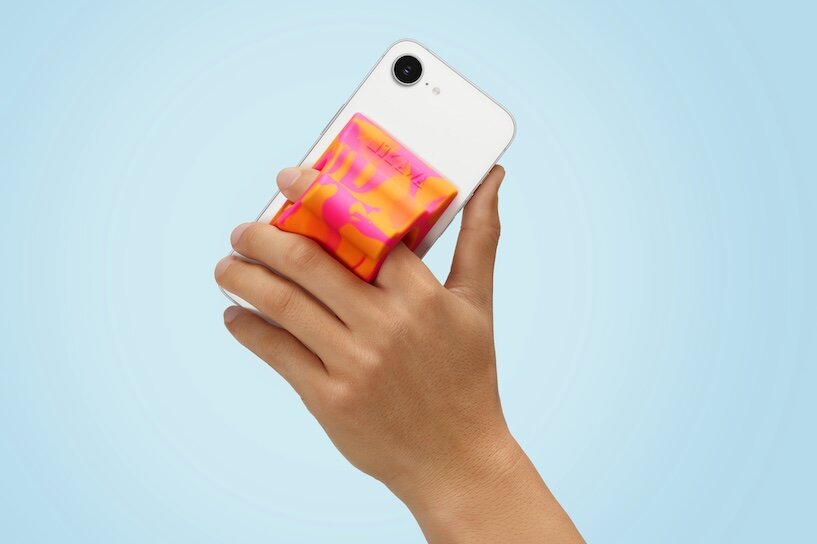 this sculptural iphone grip puts accessibility first by challenging the default smartphone form - 3