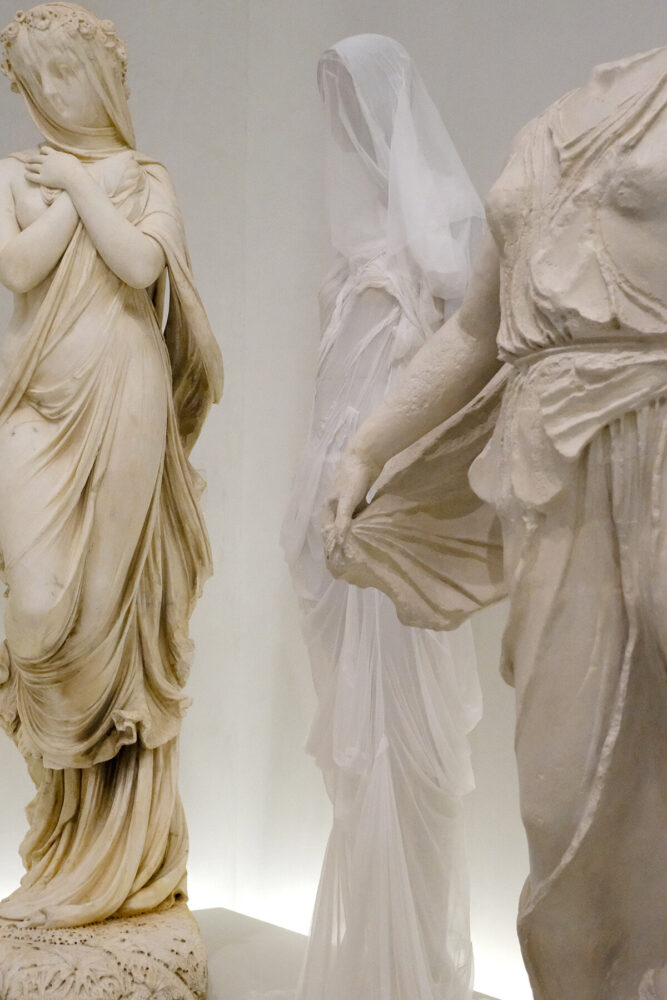 Costume Art, install view, Metropolitan Museum of Art. image © designboom