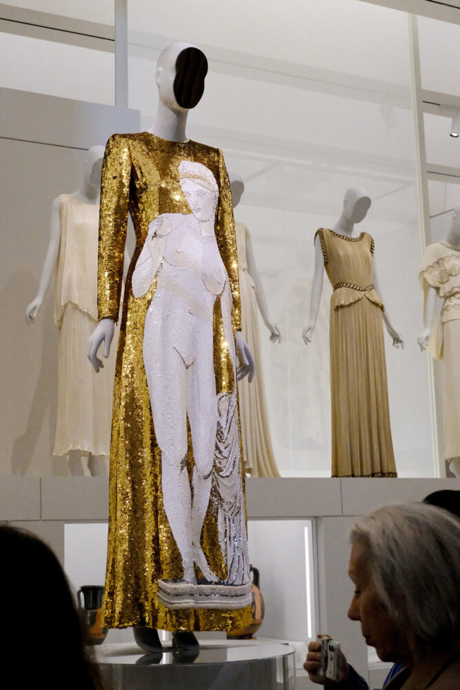 Costume Art, install view, Metropolitan Museum of Art. image © designboom