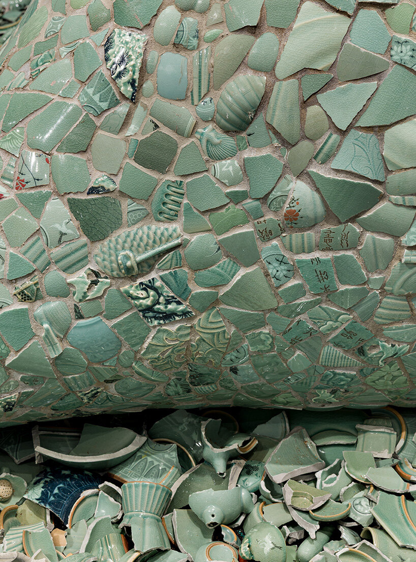 jean shin turns fractured korean ceramics into symbols of resilience - 5