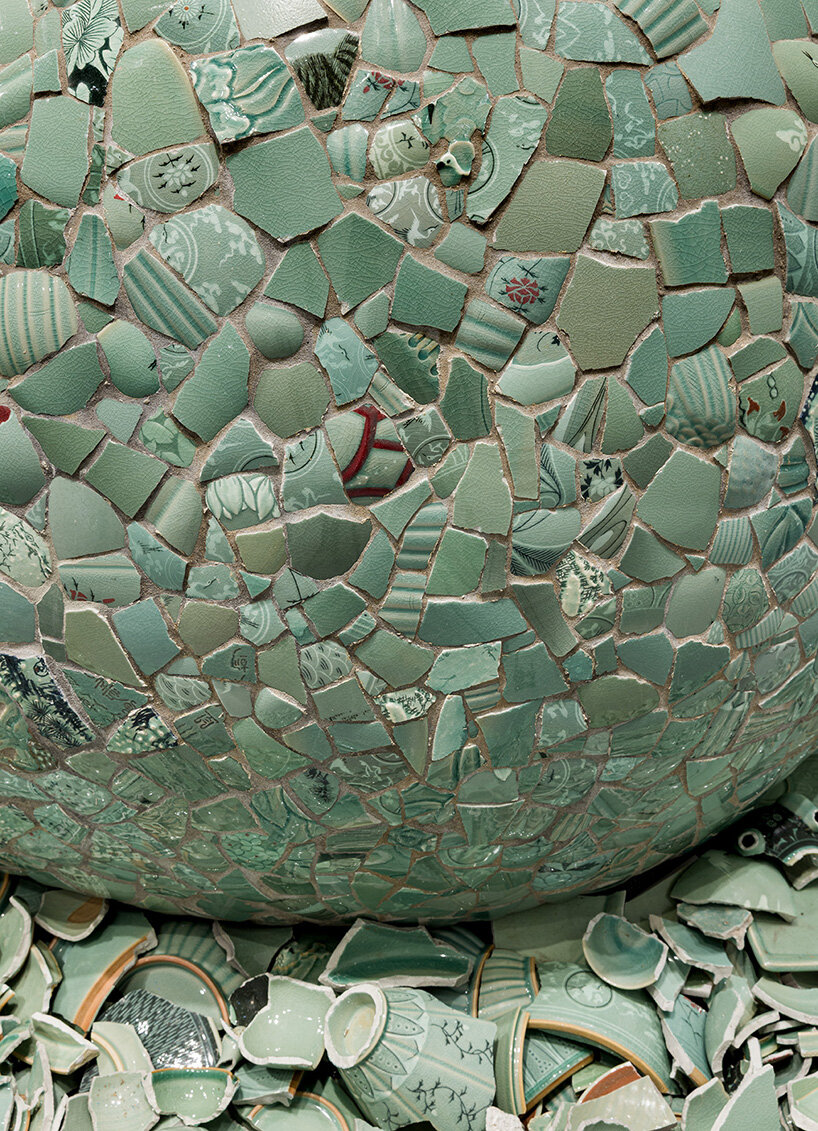 jean shin turns fractured korean ceramics into symbols of resilience - 6
