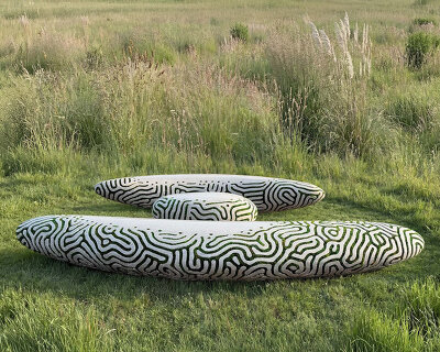 joris laarman proposes a softer future for concrete and plywood at friedman benda
