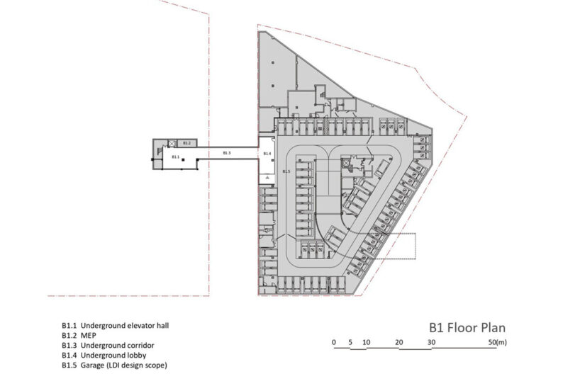 lower level floor plan