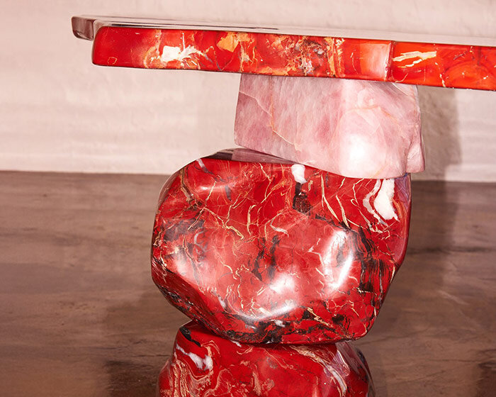 discover the emotional weight of lea colombo’s vibrant stone objects