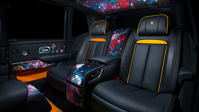 street art meets luxury as cyril kongo graffitis rolls-royce black badge - 2