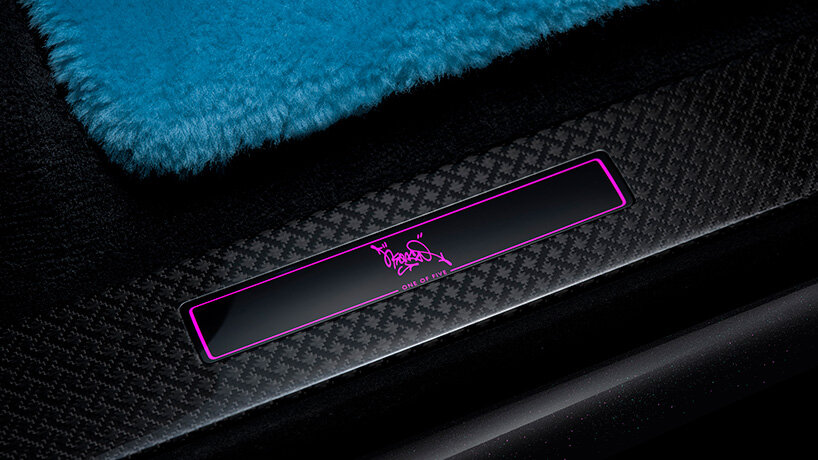 street art meets luxury as cyril kongo graffitis rolls-royce black badge - 3