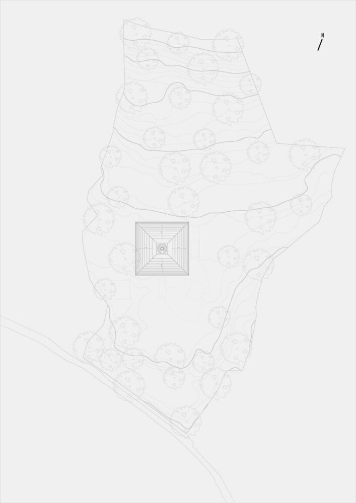 context plan - roof | all drawings and diagrams by V Taller