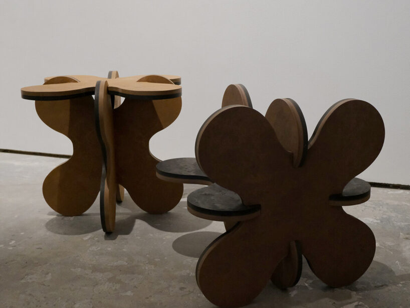 Lea Colombo, ATOM stools. image © designboom