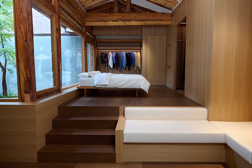 the bedroom anchors the final room in the sequence