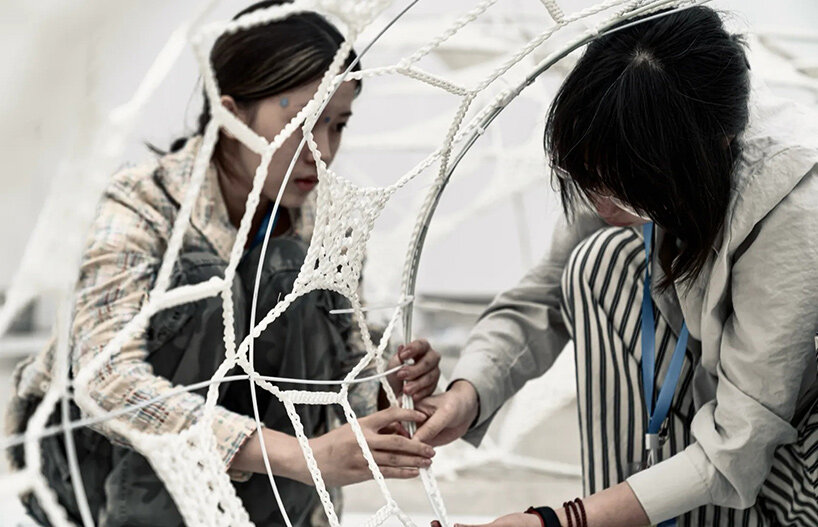 Distance (process), Choi+Shine Architects, Hangzhou Triennial of Fiber Art Zhejiang Art Museum China Academy of Art, Hangzhou, China, 2025