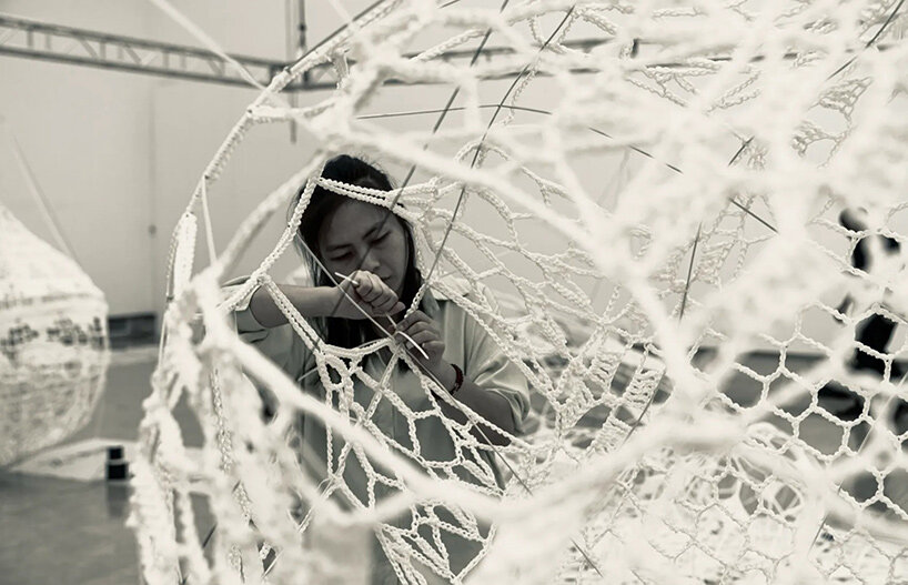 Distance (process), Choi+Shine Architects, Hangzhou Triennial of Fiber Art Zhejiang Art Museum China Academy of Art, Hangzhou, China, 2025