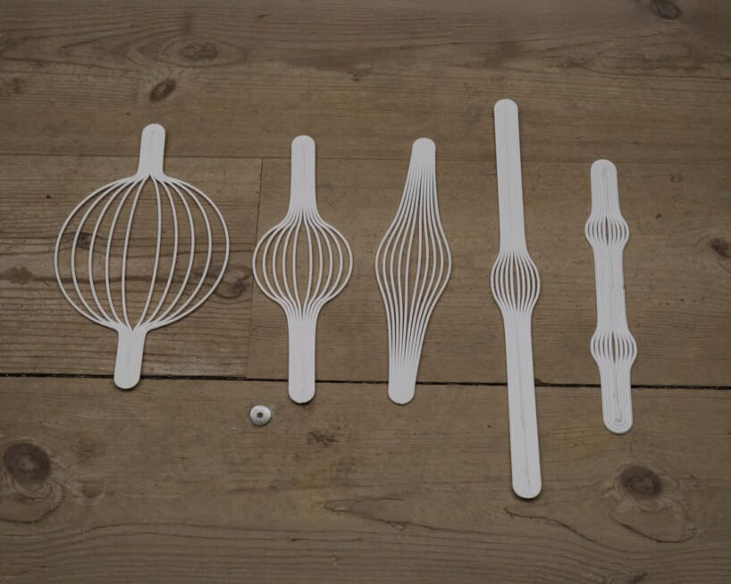 scale prototypes, Bend Stool | image courtesy the artists