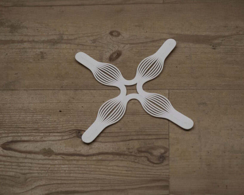 scale prototypes, Bend Stool | image courtesy the artists
