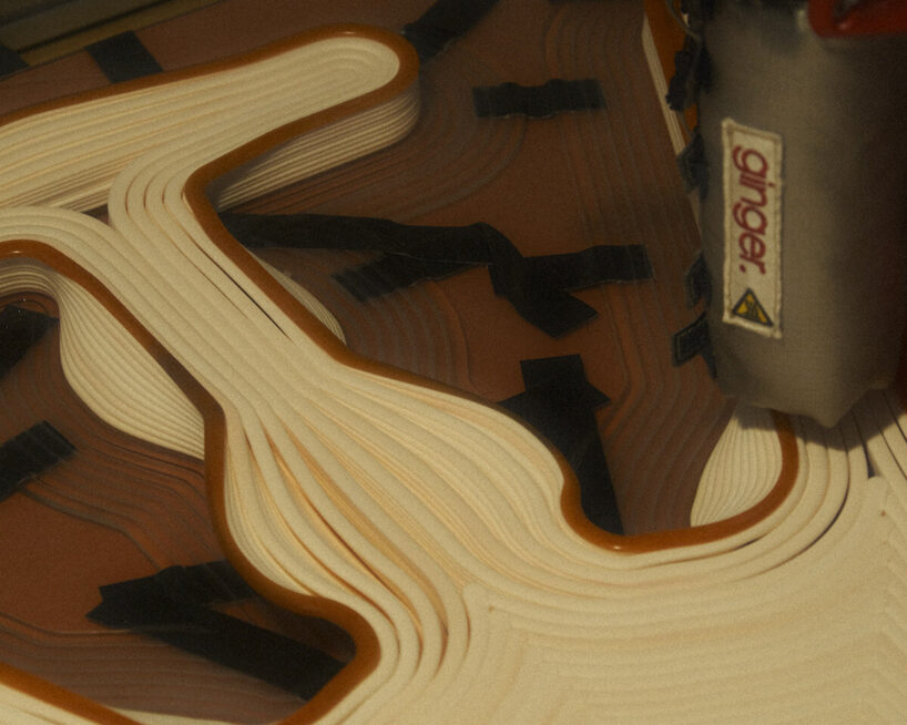 Bend Chair fabrication process | image courtesy the artists