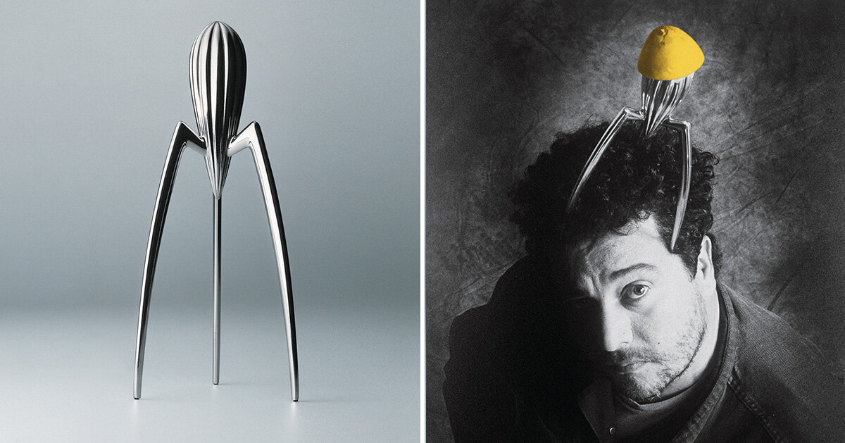 juicy salif: philippe starck's iconic lemon squeezer