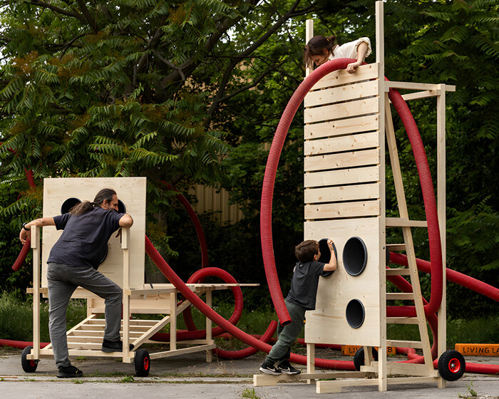moradavaga's interactive urban connectors activate a viennese neighborhood living lab
