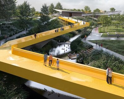 snøhetta’s unbuilt banpo playscape reconnects seoul with the hangang river