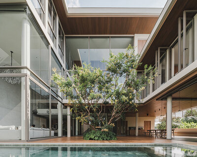 planted terraces outline vertically organized house by anonym studio in bangkok