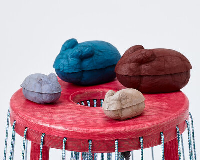 red craft collection reworks japanese traditional techniques into sculptural domestic objects