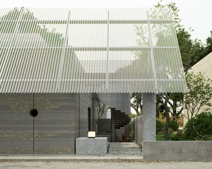 light and voids recast reclaimed stone houses as community space in china