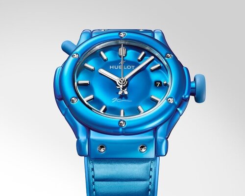 jeff koons inflates hublot’s classic fusion model into balloon dog watch