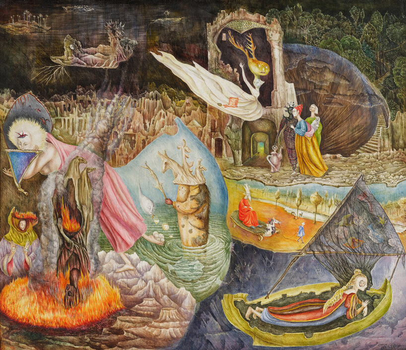 Les Distractions de Dagobert, Leonora Carrington, 1945