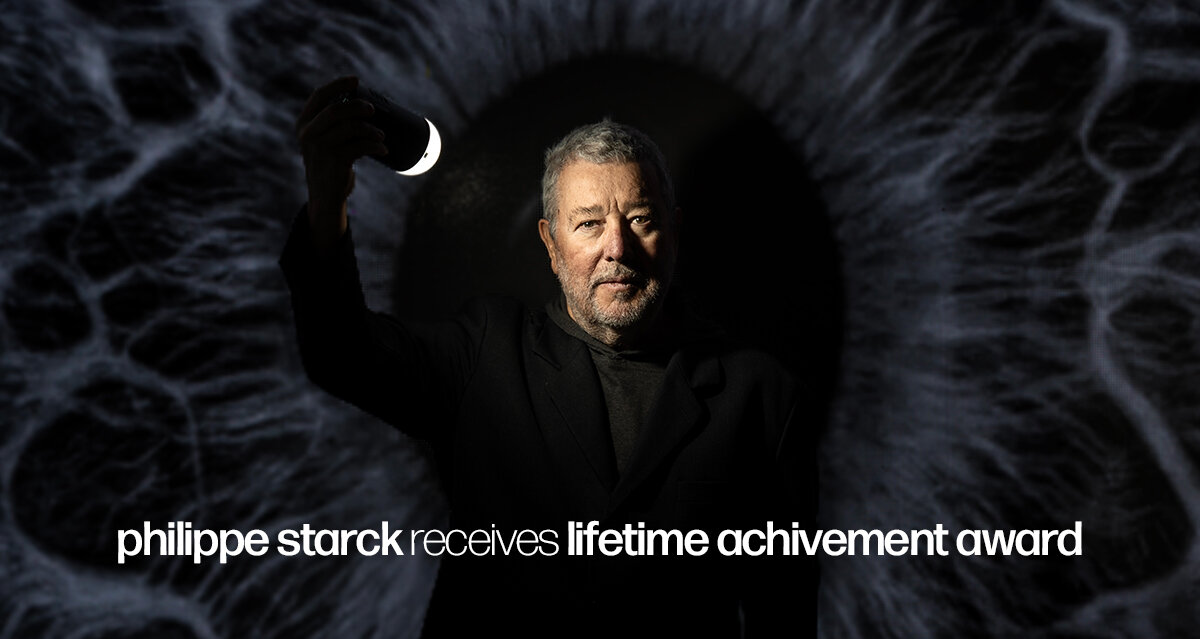 philippe starck honored with lifetime achievement award by EUIPO